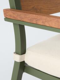 John Lewis Platform Garden Dining Armchair, Set of 2 - thumbnail 5