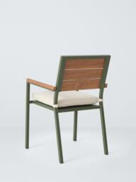 John Lewis Platform Garden Dining Armchair, Set of 2 - thumbnail 4