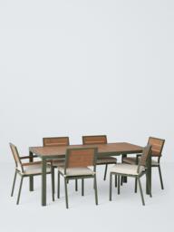 John Lewis Platform Garden Dining Armchair, Set of 2 - thumbnail 6