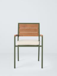 John Lewis Platform Garden Dining Armchair, Set of 2 - thumbnail 2