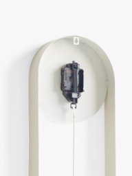 John Lewis Pendulum Metal Analogue Wall Clock, 50cm - thumbnail 3