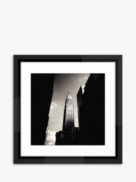 Brookpace Lascelles 'New York Chrysler Building' Framed Print & Mount, 45.5 x 45.5cm - thumbnail 1