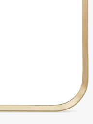 Gallery Direct Riverside Arched Metal Frame Wall Mirror, 150 x 45cm - thumbnail 2