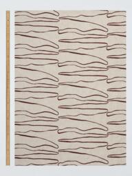 John Lewis Cuckmere Embroidery Pair Blackout Lined Multiway Header Curtains, Burnt Umber - thumbnail 3