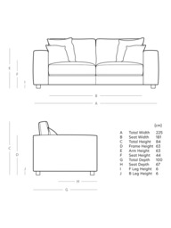 Swoon Althaea Large 3 Seater Sofa - thumbnail 2