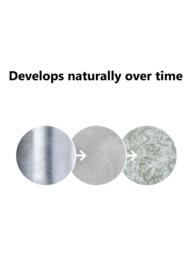 Nordlux Malte Galvanised Steel Round Outdoor Wall Light - thumbnail 5