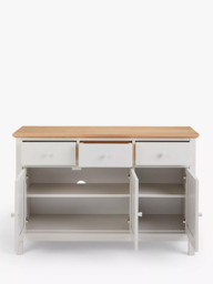 John Lewis Wilton Wide Sideboard, Linen - thumbnail 6