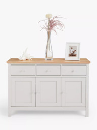 John Lewis Wilton Wide Sideboard, Linen - thumbnail 5