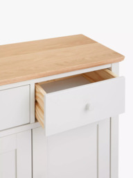 John Lewis Wilton Wide Sideboard, Linen - thumbnail 3