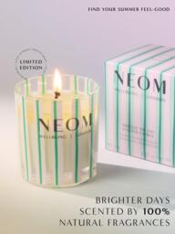 NEOM Wellbeing London Squeeze The Day Single Wick Candle, 185g - thumbnail 5