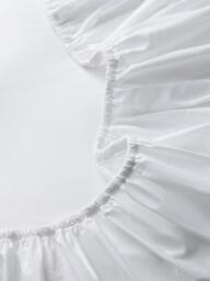 John Lewis Egyptian Cotton Percale Easy Care 260 Thread Count Fitted Sheet - thumbnail 3