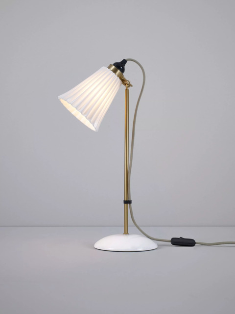 Original BTC Hector Pleat Table Lamp, Natural - image 1