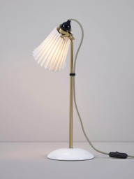 Original BTC Hector Pleat Table Lamp, Natural - thumbnail 3