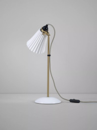 Original BTC Hector Pleat Table Lamp, Natural - thumbnail 4
