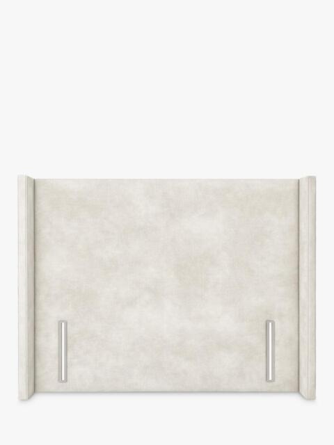 John Lewis Windermere Winged Full Depth Upholstered Headboard, Super King Size