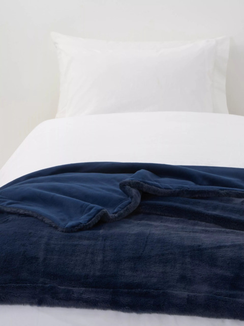 John Lewis Kids' Faux Fur Blanket - image 1