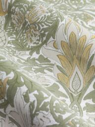 Morris & Co. Snakeshead Pair Lined Pencil Pleat Curtains, Sunflower/Stone - thumbnail 5