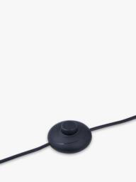 John Lewis Concert Marble Base Pleat Shade Floor Lamp, Brown - thumbnail 6