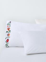 John Lewis x Anine Cecilie Iversen Posy Embroidered Duvet Cover Set - thumbnail 3