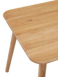 John Lewis Greenwood Dining Table, Solid Oak/Bianco Oil - thumbnail 4