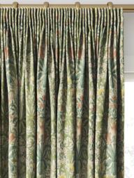 William Morris At Home Woodland Weeds Made to Measure Curtains or Roman Blind, Apple - thumbnail 2