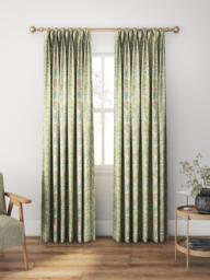 William Morris At Home Woodland Weeds Made to Measure Curtains or Roman Blind, Apple - thumbnail 5