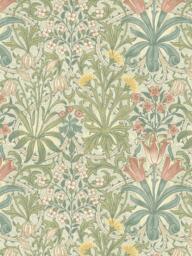 William Morris At Home Woodland Weeds Made to Measure Curtains or Roman Blind, Apple