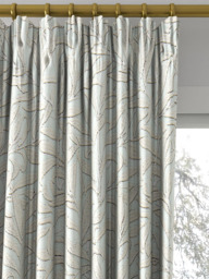 Morris & Co. Pure Willow Boughs Made to Measure Curtains or Roman Blind, Wild Mint - thumbnail 2