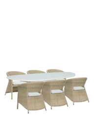 KETTLER Palm Garden Dining Chair, Set of 2, Natural - thumbnail 3