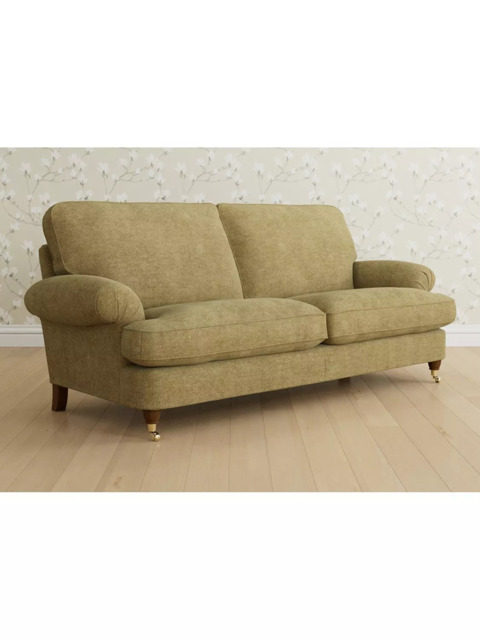 Laura Ashley Beaumaris Large 3 Seater Sofa, Teak Leg - image 1