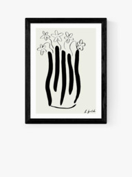 EAST END PRINTS Hali Igwelaezoh 'Abstract Vase' Framed Print - thumbnail 1