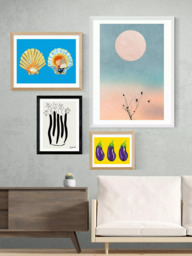 EAST END PRINTS Hali Igwelaezoh 'Abstract Vase' Framed Print - thumbnail 2