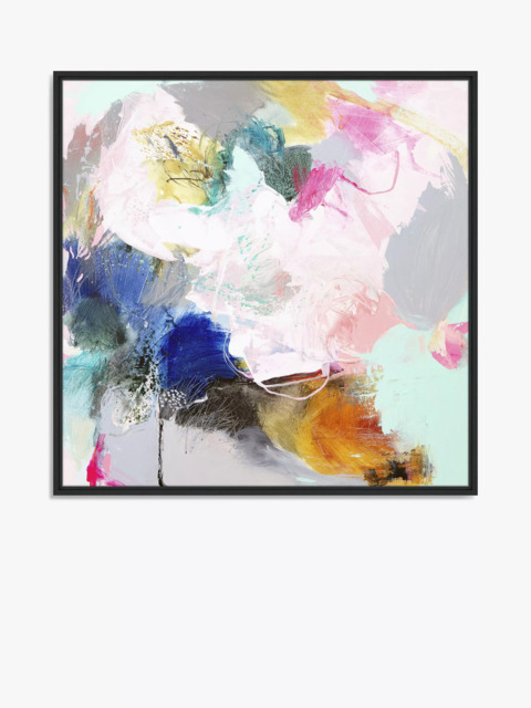 John Lewis Natasha Barnes 'Transformation' Framed Canvas Print, 86 x 86cm, Multi - image 1