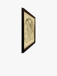 Brookpace Lascelles 'Mappemonde , 1782' Map Framed Print, 60 x 80cm - thumbnail 3