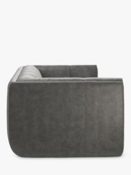 At The Helm Leo Large 2 Seater Leather Sofa, Limestone Leather - thumbnail 6