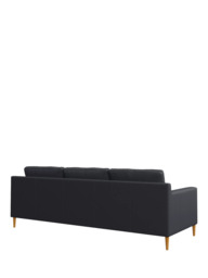 John Lewis Draper II Grand 4 Seater Leather Sofa, Light Leg - thumbnail 4