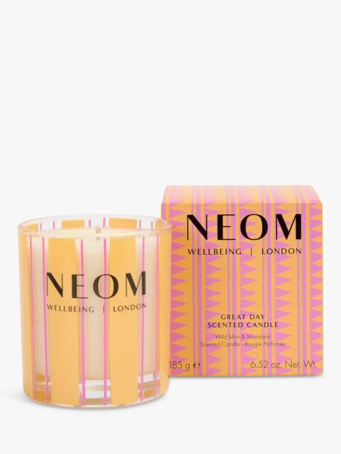NEOM Wellbeing London Great Day Single Wick Candle, 185g - image 1