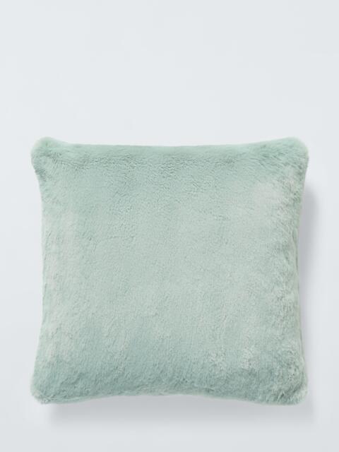 John Lewis Luxury Faux Fur Plain Cushion - image 1