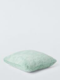 John Lewis Luxury Faux Fur Plain Cushion - thumbnail 2