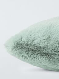John Lewis Luxury Faux Fur Plain Cushion - thumbnail 3