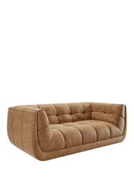 At The Helm Leo Large 2 Seater Leather Sofa - thumbnail 3