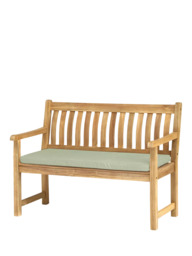 KETTLER Hampton 2-Seater Garden Bench Cushion, Sage - thumbnail 3