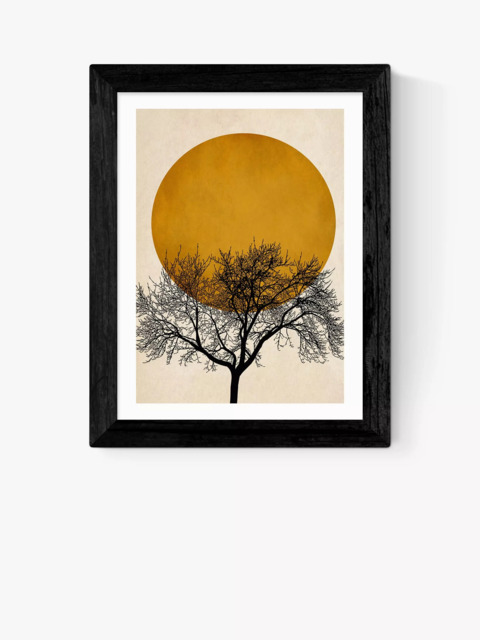 EAST END PRINTS Kubistika 'Winter Morning' Framed Print - image 1