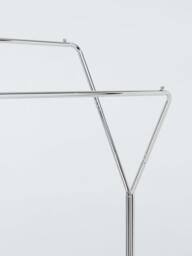 John Lewis Metal Clothes Rail, Chrome - thumbnail 4