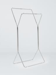 John Lewis Metal Clothes Rail, Chrome