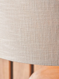 Pacific Nelu Grey Wooden Table Lamp - thumbnail 6