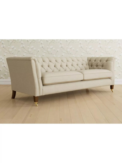 Laura Ashley Chatsworth Grand 4 Seater Sofa, Teak Leg - image 1