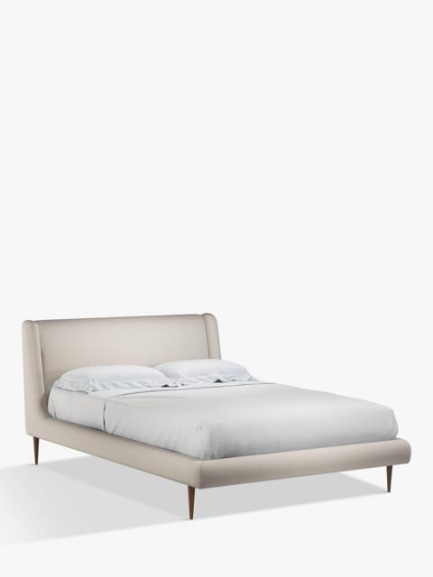John Lewis Mid-Century Sweep Upholstered Bed Frame, Super King Size - image 1