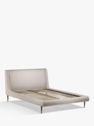John Lewis Mid-Century Sweep Upholstered Bed Frame, Super King Size - thumbnail 2