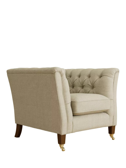 Laura Ashley Chatsworth Armchair, Teak Leg - image 1